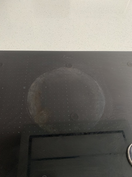 Left pan on stove and burnt it!