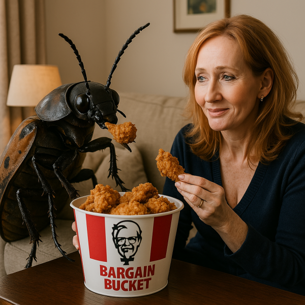 Donate £10 to Lumos and have dinner with JKR