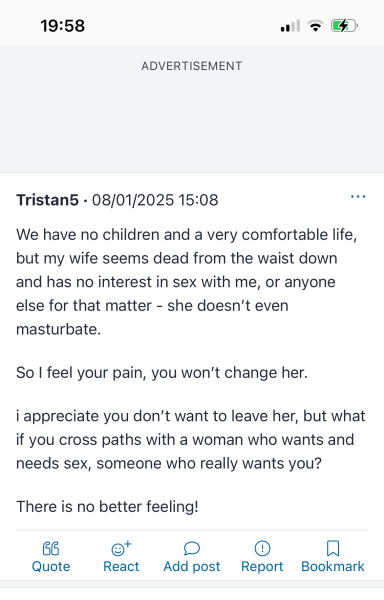 Would this piss you off? DP comment on day out