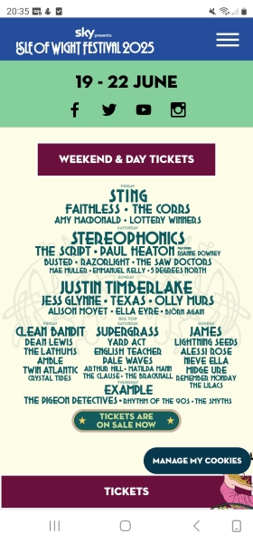 Isle of Wight Festival 2025