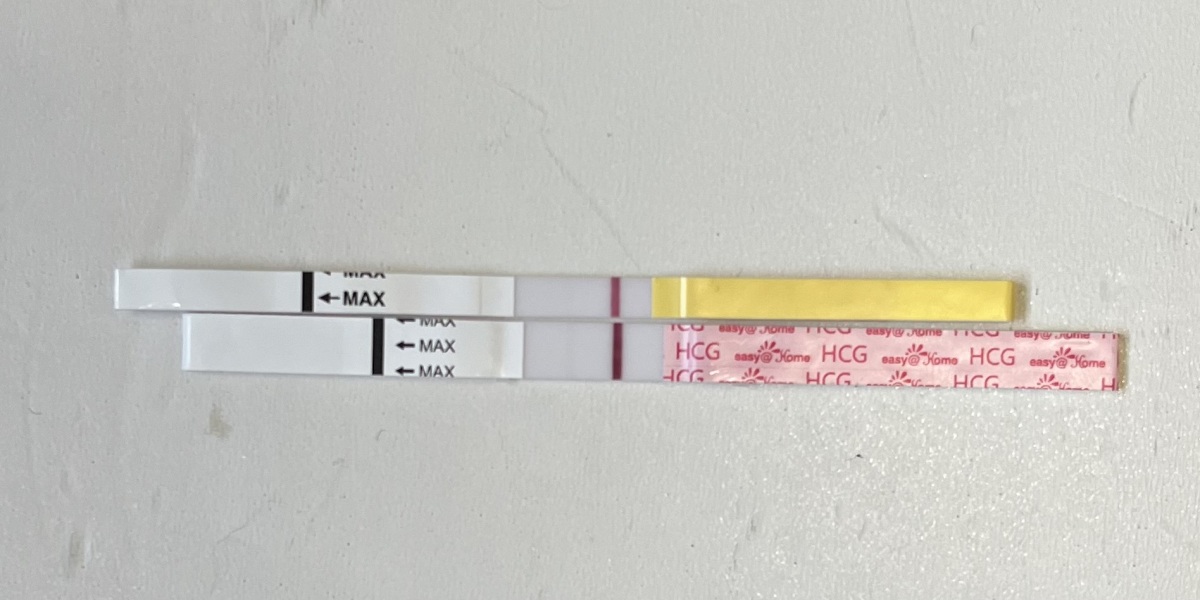 Faint positive 8dpo after 2 miscarriages