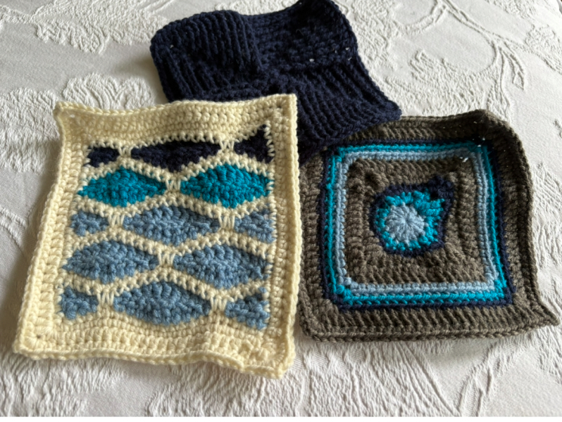 Woolly Hugs. Desperately sad news we are afraid. Making a Blanket for lovely Swashbuckled whose son has tragically died.