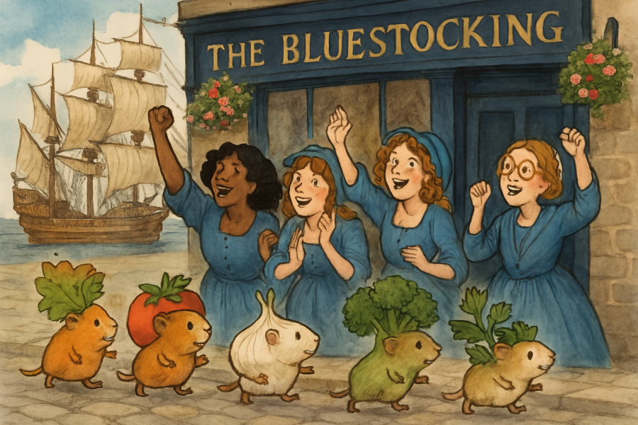 The Bluestocking Women’s Pub - Where Everybody Knows Your Username