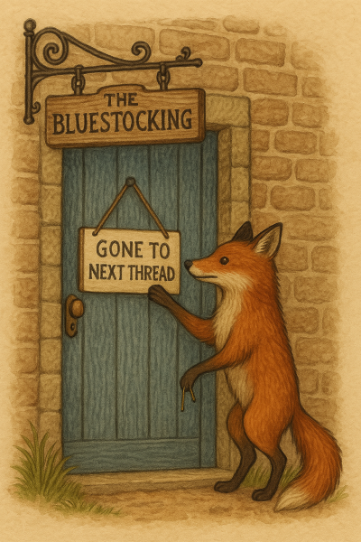 The Bluestocking Women’s Pub - The Return of Salad and the Lion