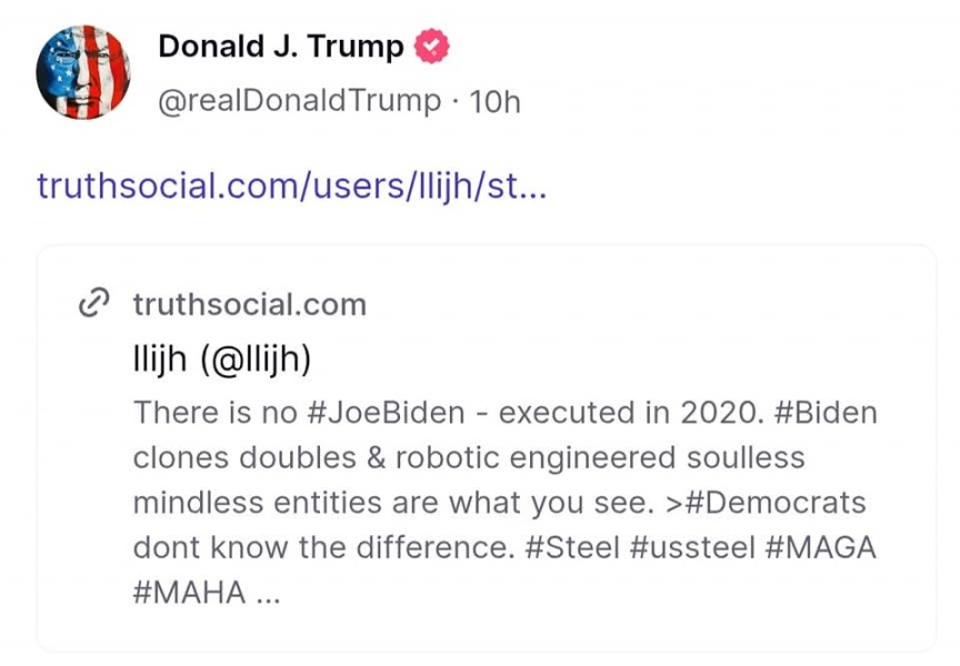 No more Musk, Melania MIA and TACOs for tea: The Idiocracy beds down - Trump thread #144