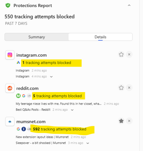 to wonder why there are quite so many cookies/trackers on Mumsnet?