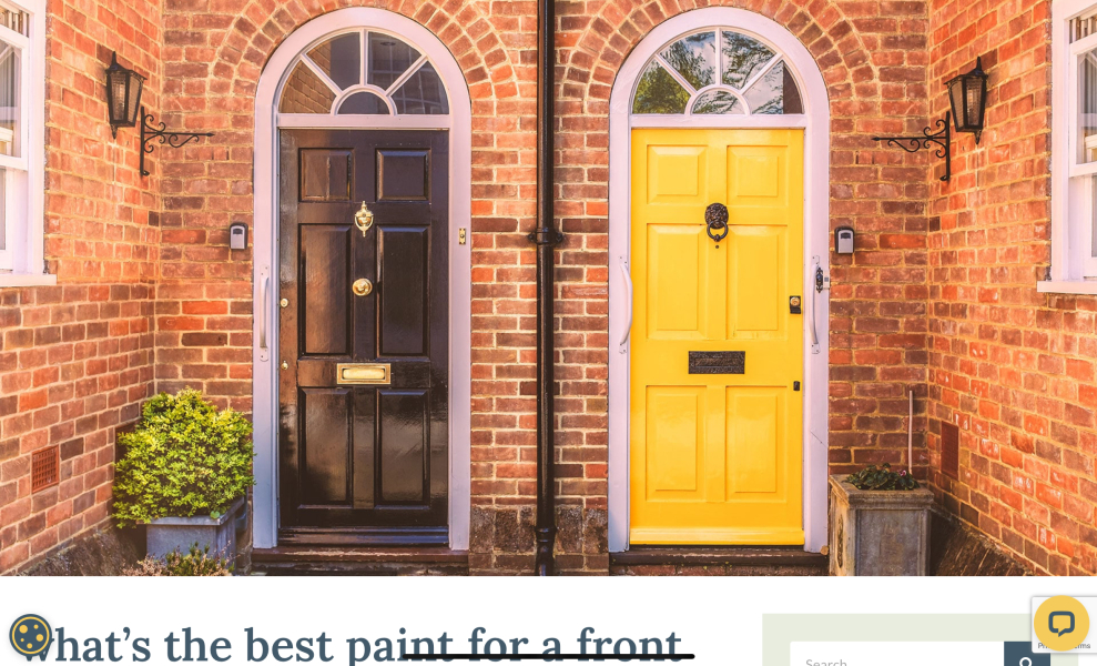 I am painting my front door. Please vote gloss or eggshell