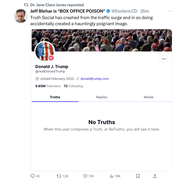 No more Musk, Melania MIA and TACOs for tea: The Idiocracy beds down - Trump thread #144