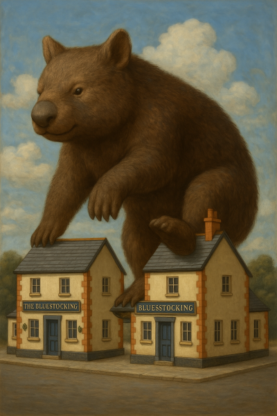 The Bluestocking - where the laugh emoji is sorely missed.