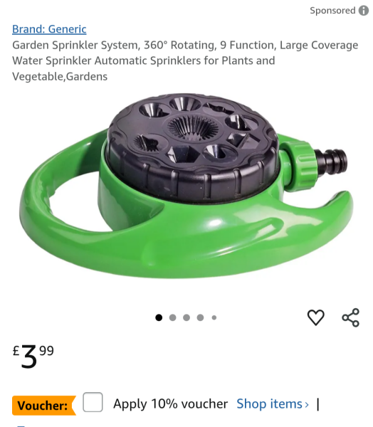 Alternative to paddling pool?