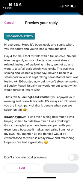 200 days alcohol free- anyone wish to join?