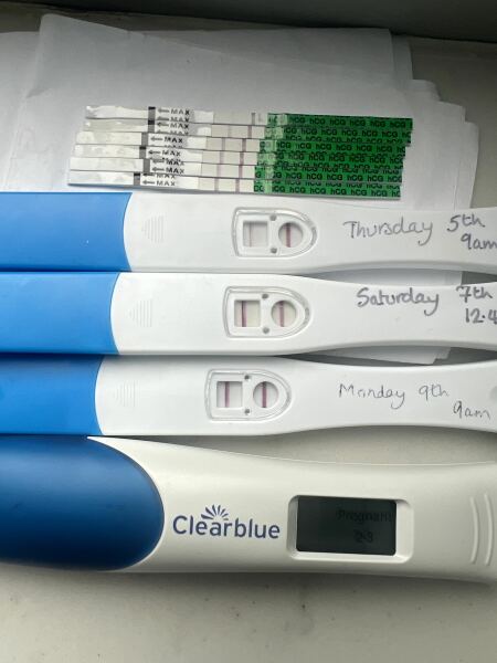 4w5d test still not dark solid