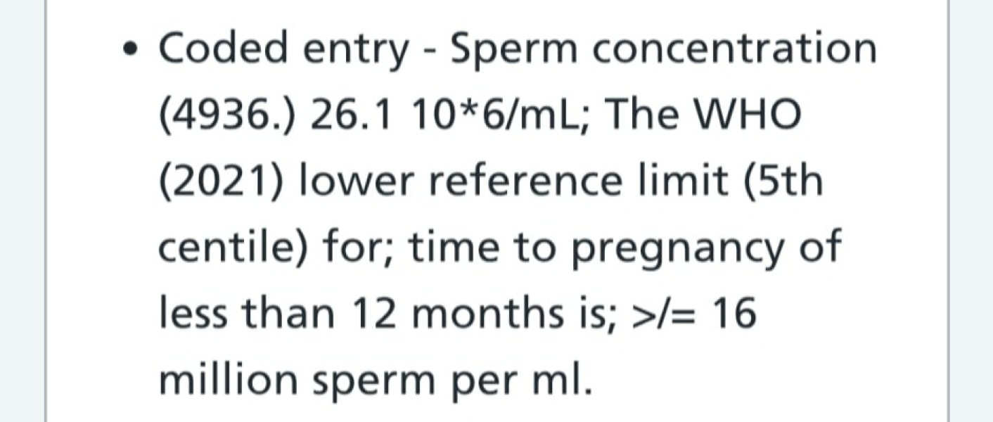 SPERM ANALYSIS ?! Please can somebody help us understand results