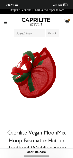 Fascinator colour advice!
