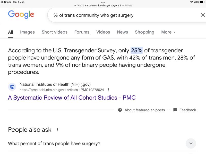 Public opinion turning against transgender ideology yougov poll