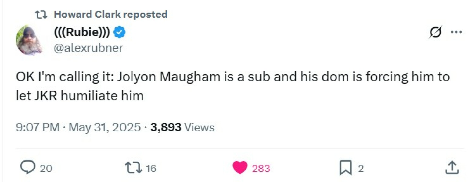 Mr Maugham shares his thoughts on feminism.