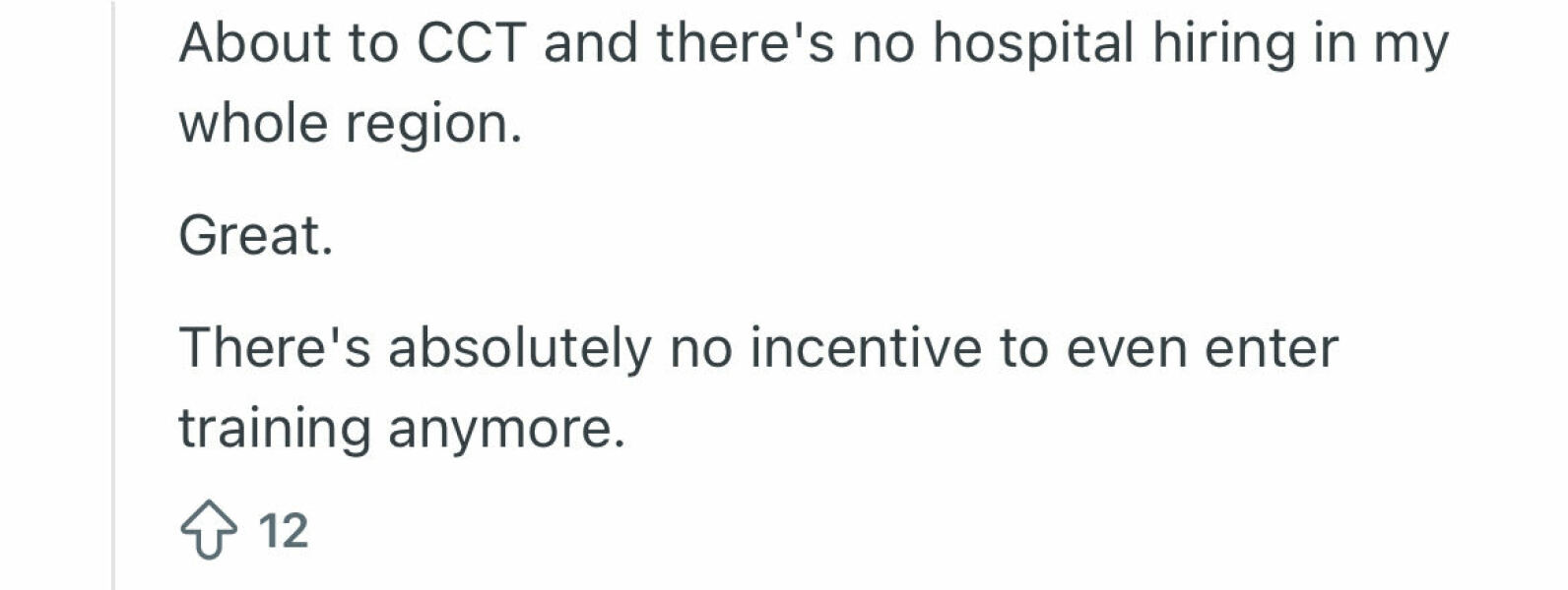 To be or not to be a doctor?