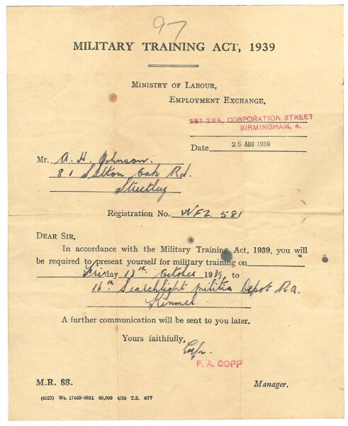 19 yr old son and fear of being called up to fight in a war