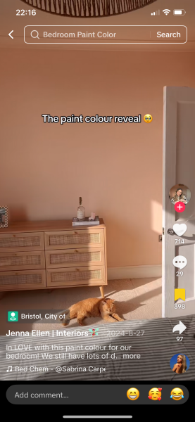 Help! Grown up pink paint colour recommendations