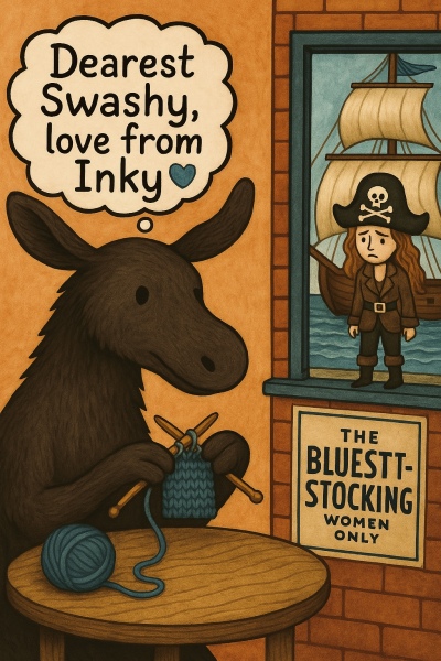 The Bluestocking - where the laugh emoji is sorely missed.