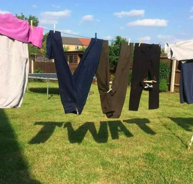 I dry my laundry in my garden and my neighbour is really unhappy about it