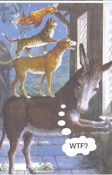 This made me howl laughing.  Anyone else heard a funny joke or seen a funny meme?