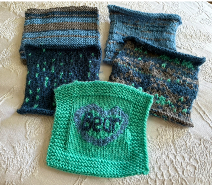 Woolly Hugs. Desperately sad news we are afraid. Making a Blanket for lovely Swashbuckled whose son has tragically died.