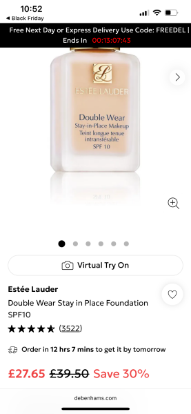 Estee Lauder - on a budget!