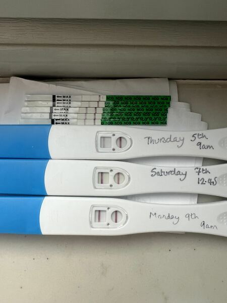 Symptom spotting so much I swear I can feel kicks 😂