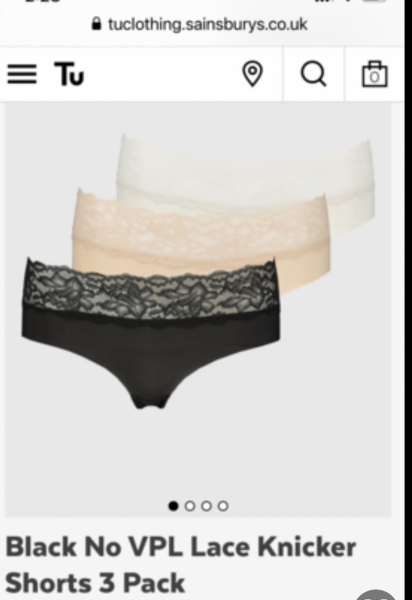 Invisible knickers - NOT M and S please