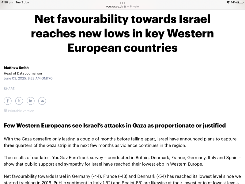 "Without doubt" Israel has committed war crimes"