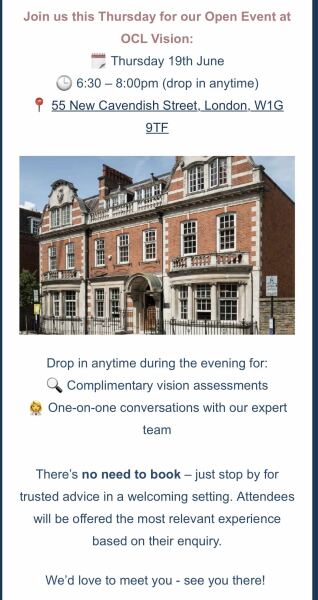 Eye laser/lens surgery gone wrong