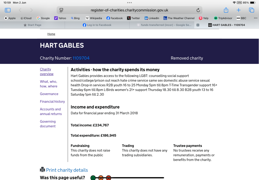 NHS Policy Audit - working party - thread #2