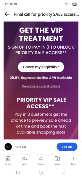 Next sale ...irresponsible?