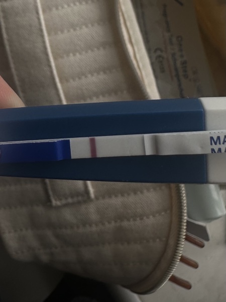 Clear blue faint positive?