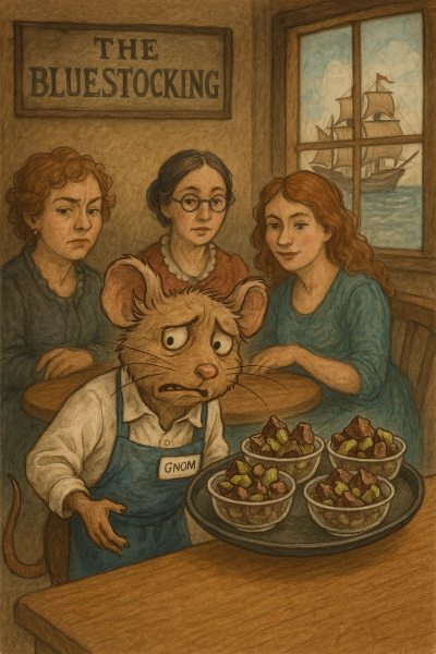 The Bluestocking - where the laugh emoji is sorely missed.