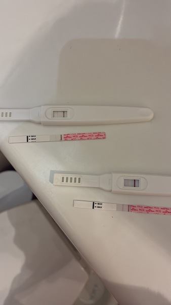 One test getting stronger, one weaker?