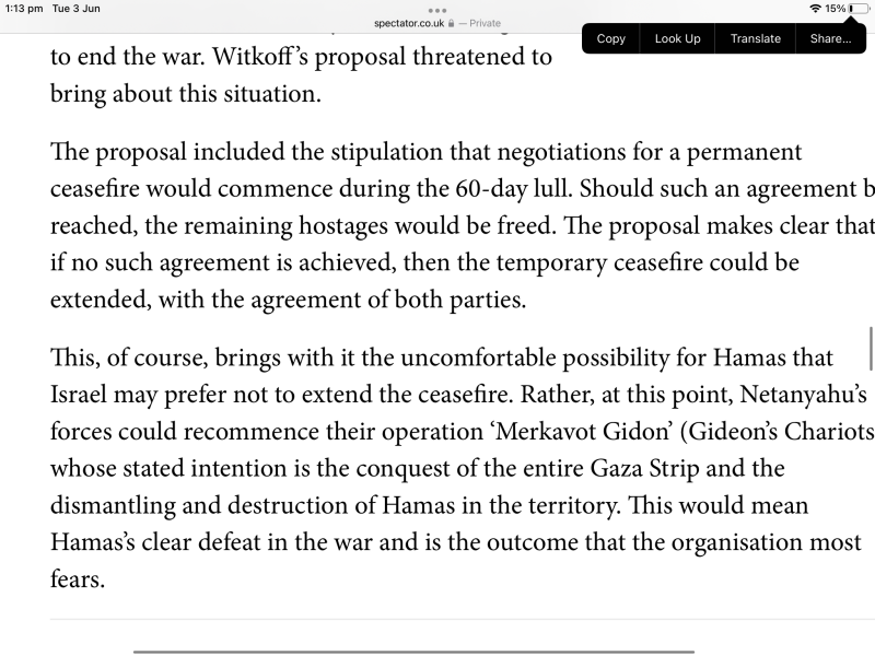 New ceasefire agreement