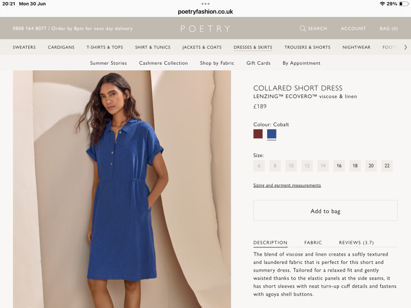 A dress like this…