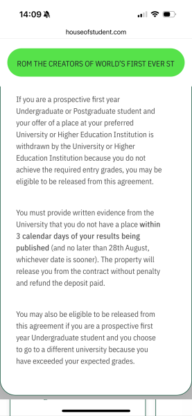 University accommodation