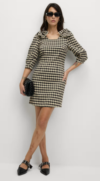How to style this dress to look 80s