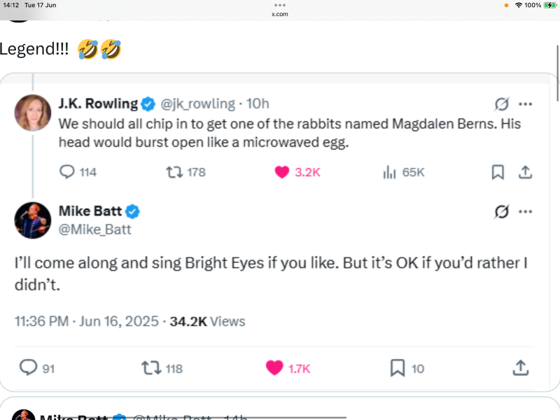 Rabbit rescue targeted by TRAs