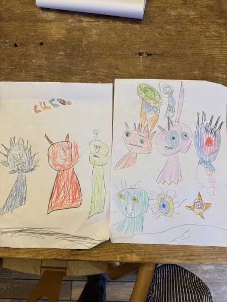 5 year old drawings