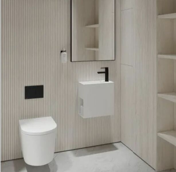 Shower room - fully tile or half tile?