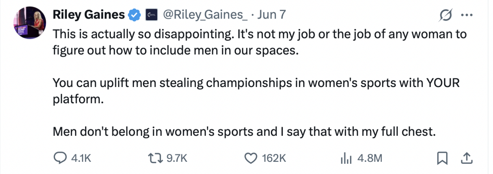 Simone Biles attacks Riley Gaines