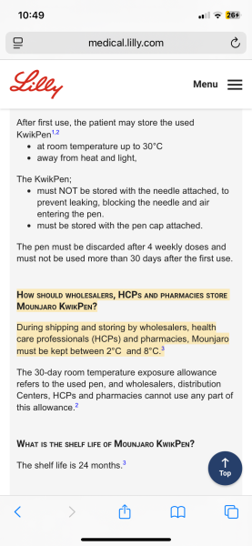 What would *you* do with your pen if it arrived at room temperature?