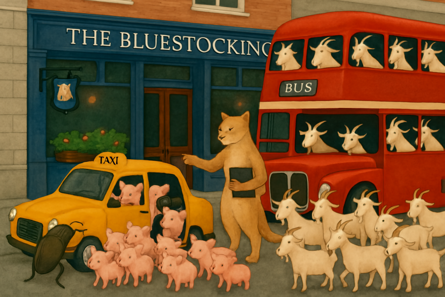 The Bluestocking Women’s Pub - Where Everybody Knows Your Username