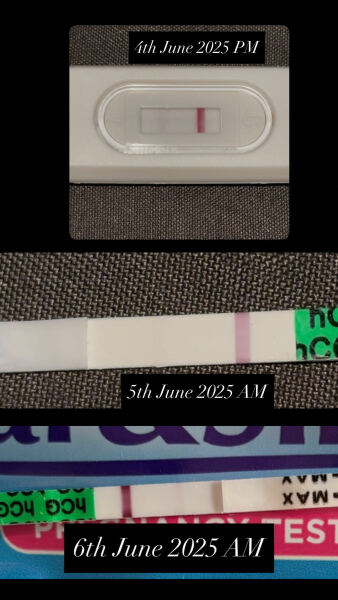 Sainsbury’s faint line