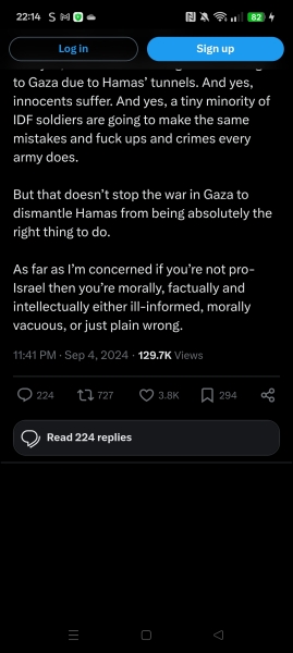 To think the US was right to bomb Iran? What am I missing?