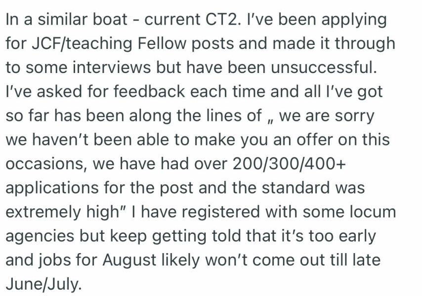 Junior Doctors Unemployment in August part 2
